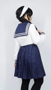 Anime Jujutsu Kaisen Amanai Riko Cosplay Costume School girl Uniform with Headwear Tights JK Uniform Womens Clothes