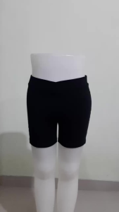 Celana Pendek Olahraga Wanita/Celana Senam Pendek Wanita Bahan Katun Spandex