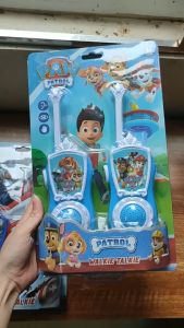 Đồ chơi bộ đàm thoại đôi liên lạc nghe nói được thật cho bé hình Siêu nhân nhện - Ngựa Pony Unicorn- đội chó cứu hộ