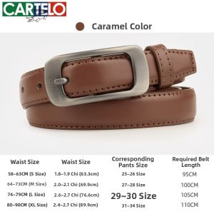 CARTELO | Fashionable Belt with Decorative Buckle