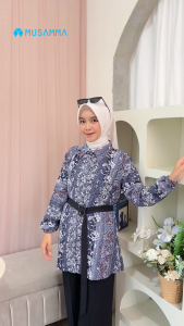 FAIRA SETELAN CELANA VOL. 4 - Setcel Crinkel Motif Mix Polos Busui dan Wudhu Friendly