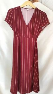 O*d n*vy womens short sleeve red stripped kimono dress/ DRESS KIMONO WANITA/ DRESS KIMONO SALUR
