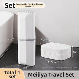 Maryya | Travel Toiletry Set Toothbrush Storage Cup
