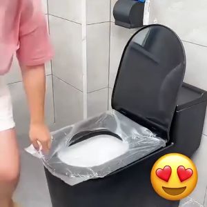 Disposable Toilet Seat Cover Mat Waterproof Eco-Friendly for Travel Hotel Public Bathroom Use/Cover Pocket Size Travel Handy Toilet Seat Cover Best for use in public/for travels/ Kids and Pregnant Women Easy to use and dispose Hypoallergenic Waterpr