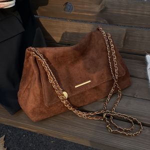 Túi Đeo Chéo Nữ Perfect Lily Vintage Cỡ Lớn Kiểu Dáng Thanh Lịch Chất Liệu Giả Da Lộn Có Dây Đeo Tháo Rời Thích Hợp Cho Các Sự Kiện Thường Ngày Và Trang Trọng