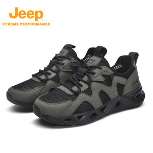 Jeep | Jeep Outdoor Summer Sport Shoes Mens Lightweight Breathable Water Shoes Womens Hiking Shoes Abrasion Resistant Two-Purpose
