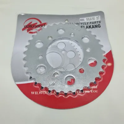 gear ger gir belakang Ninja 150 R RR ukuran 428 35 - 40 model sss