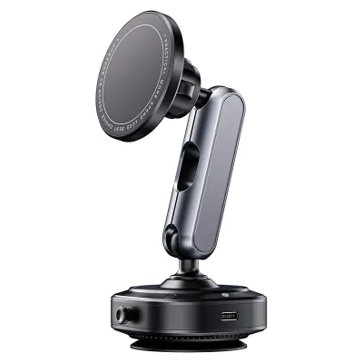 mave | Vacuum Suction Electric Magnetic Foldable Rotatable Universal Phone Stand