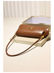 French Vintage Underarm Bag Single Shoulder Commuter Womens Bag GXFMOD Original Design Breadstick Bag Soft Synthetic Leather