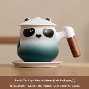 Creative Couples Tea Separation and Filtering Cup