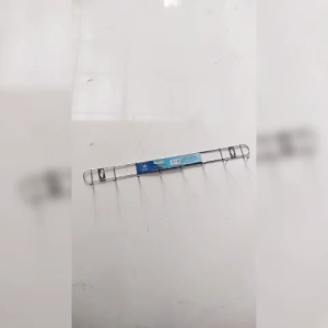 GANTUNGAN BAJU KAWAT 6 KAIT PLAT LEBAR LEBIH KOKOh stainless steel ss