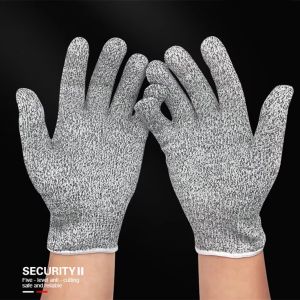 Anti-cut Gloves Safety Cutting Proof Resistant Stab Protective Stainless Steel Wire Metal Mesh Butcher for Kitchen Work Glove
