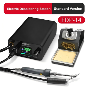 EDP-14 Vacuum Desoldering Station PID Constant Temp LCD Soldering Desoldering Motorcycle Repair Circuit Board Repair
