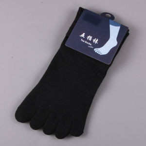 Toe Socks Mens Mid-Calf Four Seasons Toe Socks Deodorant and Sweat-Absorbing Breathable Five Toe Toe Socks Socks Sports