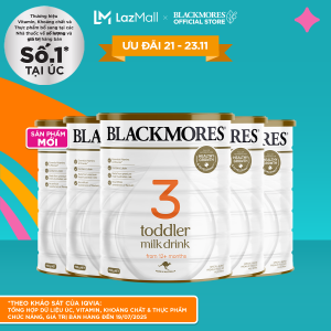 Combo 5 Hộp Sữa Blackmores Toddler Milk Drink số 3 (900g)