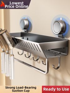 Suction Wall Mounted Toothbrush Storage Rack