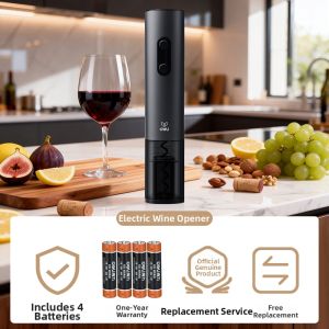 deli | Automatic Stainless Steel Wine Opener Set