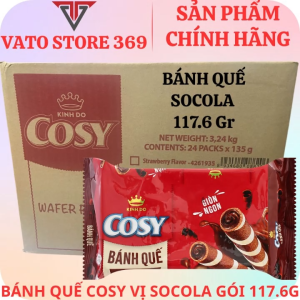 Bánh quế COSY vị socola gói 117.6g
