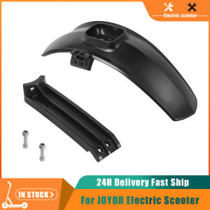 Rear Fender Assembly for JOYOR S5 S8 S10 Electric Scooter Rear Mudguard Or Installation Bracket fixing arm Accessories