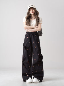 Quick-Drying Loose High-Waist Casual Workwear Pants