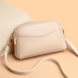 Kopin Kangaroo Genuine Leather Feel Crossbody Bag Womens Casual Versatile Handbag Shopping Mobile Phone Coin Wallet