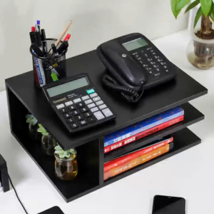 Printer Stand Rack Organizer Desktop Office Storage Rack  Multi-Purpose Desk Organizer Copier Storage Office Printer Stand Desk Organizer Shelf