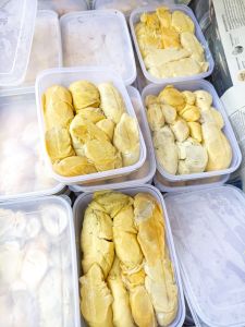 DURIAN KUPAS MEDAN PILIHAN KUALITAS PREMIUM KEMASAN BOX 900 GR