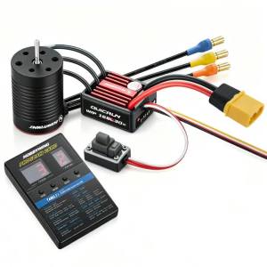 Hobbywing QuicRun-WP-16BL30 G2 ESC Không Chổi Than Chống Nước Dành Cho Xe Tải RC 1:16 1:18 Với Động Cơ 2435SL G3 4500KV/6500KV - Phụ Tùng RC Bằng Kim Loại