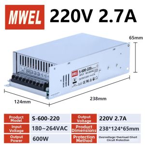 MWEL | Step-Down Transformer Voltage Converter 220V to 12V 24V 36V 48V 20A