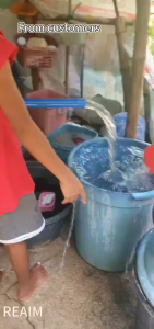 REAIM Jet Pump 450W Otomatis - Pompa Pendukung Bertekanan Tinggi Daya Dorong 40M untuk Mandi Kebun Cuci & Rumah Tangga