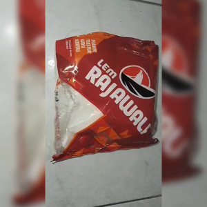LEM PUTIH RAJAWALI 0.35 MERAH KANTONG KECIL PVAC KAYU KERTAS PVAC PLAMIR KUAT LEM SLIME