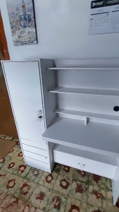 OLYMPIC Meja Belajar Putih Minimalis MBB KARIN