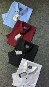 Kemeja Pendek Pria Dewasa / Hem Polos cowok keren / Kemeja kuliah kerja lengan pendek