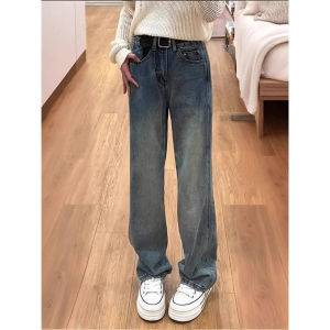 Stylish Large Size Comfortable Wide-leg Denim Jeans