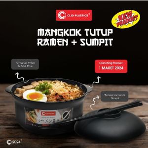 MANGKUK RAMEN + TUTUP JAPAN CLIO