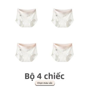 MiiOW | Quần lót tam giác thể thao bằng lụa tơ tằm kháng khuẩn cho nữ mùa hè mới Quần lót tam giác ngắn không để lại dấu vết