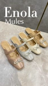 ZEMORA Enola Mules: Sepatu Nyaman & Elegan untuk Wanita
