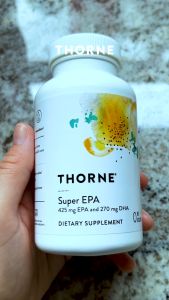 Thorne Super EPA 90 Gelcaps High Potency Omega 3 Fish Oil Rich in EPA DHA Supports Heart Brain & Joint Health