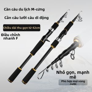 Cần Câu Cá Dài Co Duổi Quay Di Động