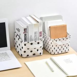Bộ Giỏ Đựng Đồ Bằng Vải Lanh - Hộp Đựng Đồ Gấp Gọn Được Dùng Cho Quần Áo Đồ Chơi Đồ Lót Văn Phòng Phẩm Chất Liệu Thân Thiện Với Môi Trường Nhiều Kích Cỡ.