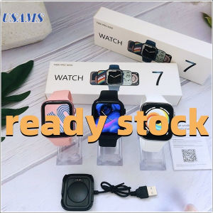 Ready Stock Xiaomo IWO 14 Series 7 T900 Pro MAX Smartwatch Sleep Heart Rate Monitor Multi Dial Bluetooth Call Men Women Smart Watch For IOS Android Multi Color