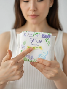 EXCUE SUPER SOFT PANTYLINER 180MM WINGS – 16 PADS ULTRA THIN DESIGN COTTON FEEL QUICK ABSORB & ALL-DAY FRESHNESS