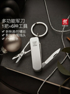 ZWILLING | Multifunctional Stainless Steel Folding Nail Clipper With Keychain