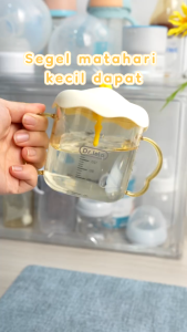 Dr.isla PPSU Botol Air Baby Drinking Bottle Learning Cup With Straw Handle Baby Water Bottle Milk Cup WC33