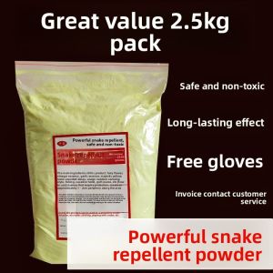 MONLEYTA | Powerful Outdoor Snake Repellent Powder Strong Anti-Snake Pest Control Agent Effective Insecticide For Safety And Protection
