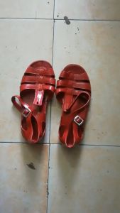 DÉP DỌ MÀU NÂU ĐỎ DÉP XĂNG ĐAN