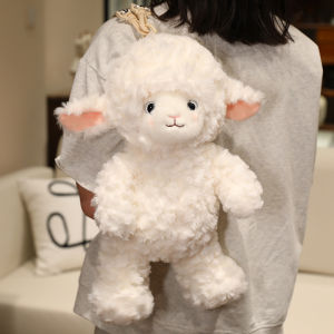 40CM Plush Sheep Animal Backpack Stuffed Toy Cute Soft Shoulder Bag For Kids Girls Birthday Gift
