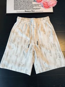 Waffle Grid Sporty American Silky Breathable Loose Shorts