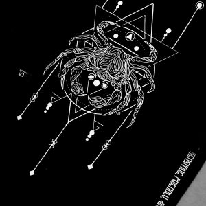 SERENITY Koas Oversize Zodiak Cotton Combed 20s - Zodiac Cancer