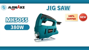 MONAKE German Tool Mesin Jigsaw Gergaji Triplek Potong Kayu Listrik Jig Saw Machine